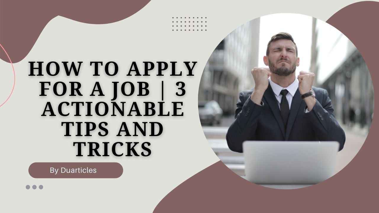 how to find job